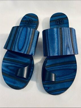 TORY BURCH Kempner One-Toe Slide Sandals